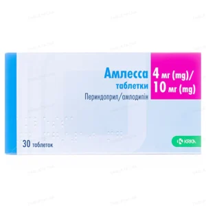 Amlessa 30 tablets 4 mg/10 mg