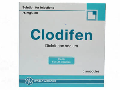 Clodifen 5 ampoules 75 mg/3 ml