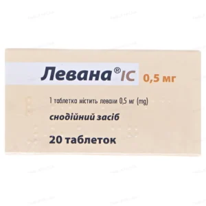Levana IC 20 tablets 0.5 mg