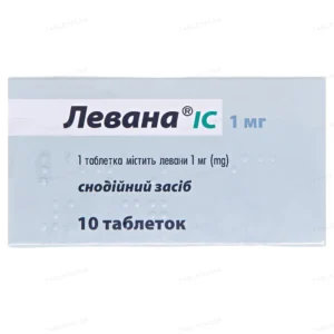 Levana IC 10 tablets 1 mg