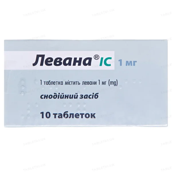 Levana IC 10 tablets 1 mg