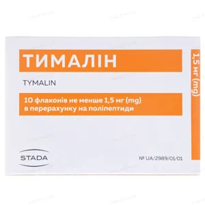 Tymalin powder 10 flasks 1.5 mg