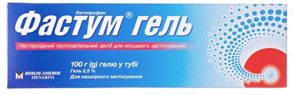Fastum gel 25 mg/g 100 g