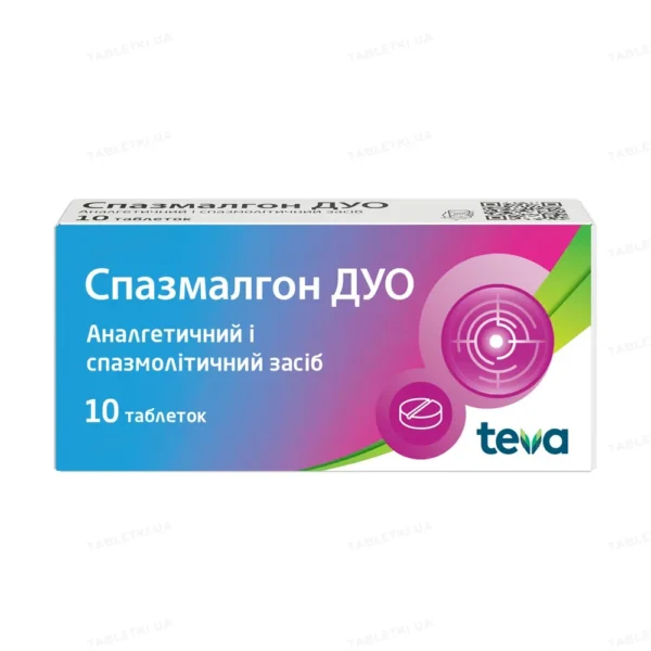 Spasmalgon DUO 10 tablets