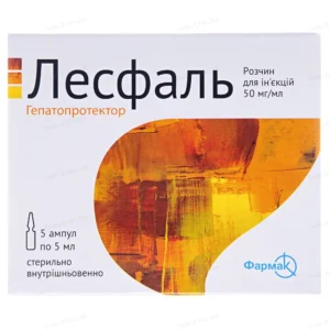 Lesfal 250 mg/5 ml 5 ampoules